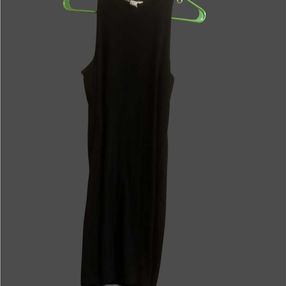 Forever 21 Black Midi Dress